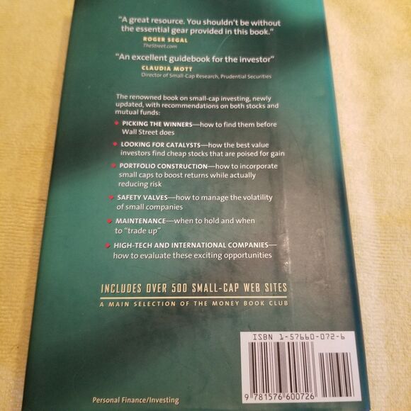 Investing in Small-cap Stocks hardcover book revised 2nd edition 1999 - Picture 2 of 9